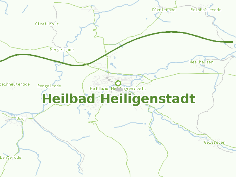 Karte von Heilbad Heiligenstadt
