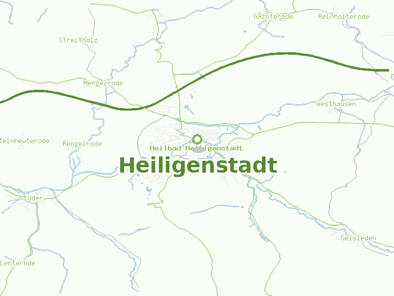 Karte von Heiligenstadt