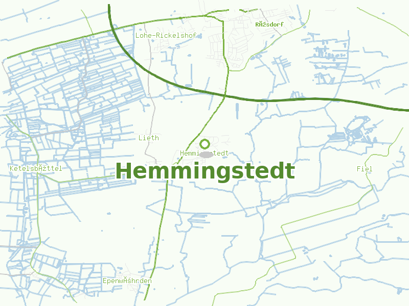 Karte von Hemmingstedt