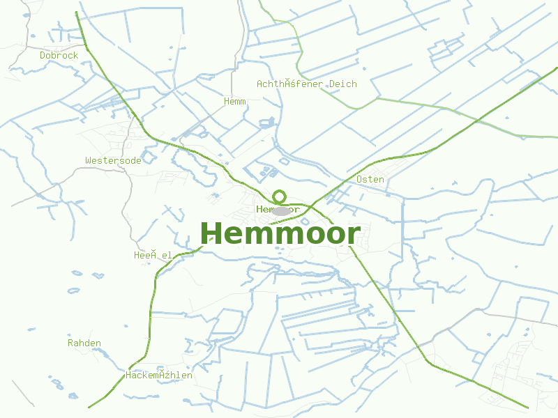 Karte von Hemmoor