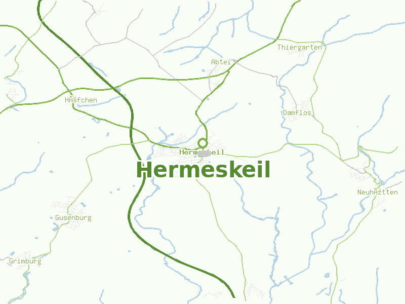 Karte von Hermeskeil