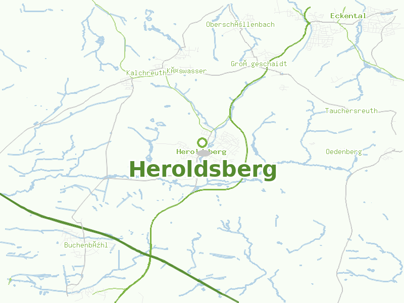Karte von Heroldsberg