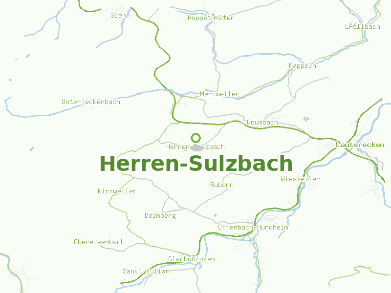 Karte von Herren-Sulzbach