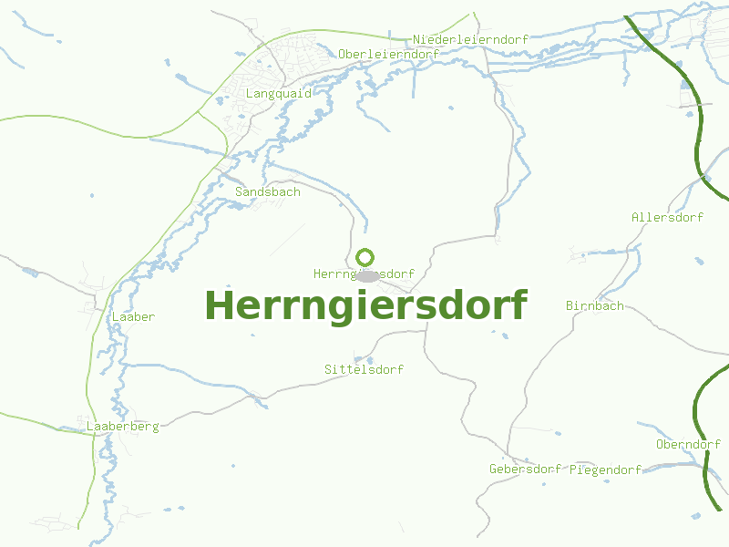 Karte von Herrngiersdorf