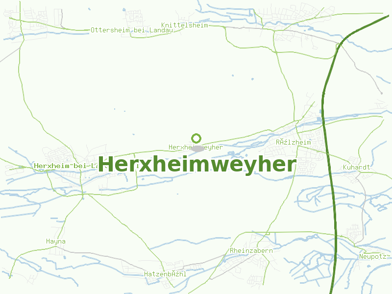 Karte von Herxheimweyher