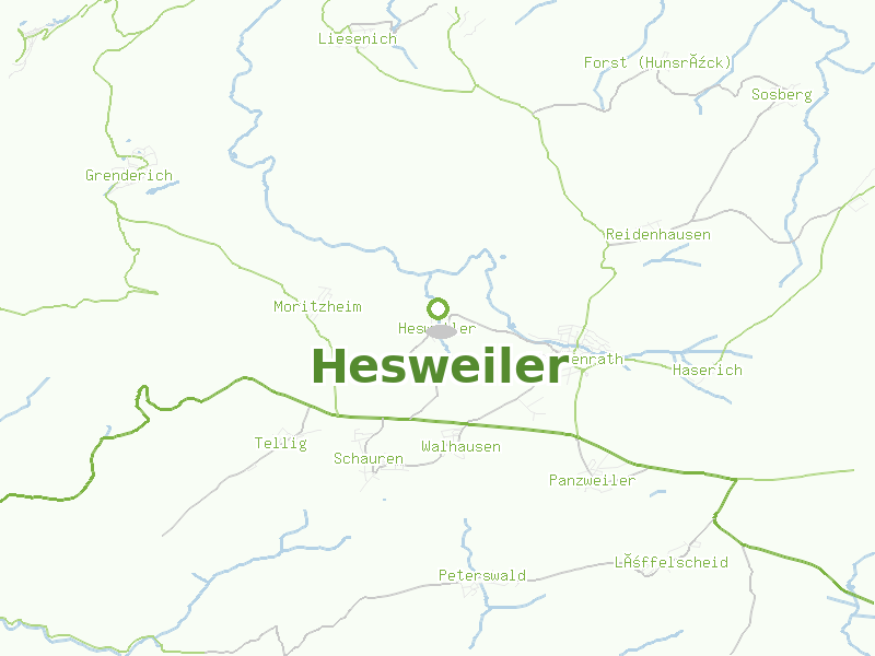 Karte von Hesweiler