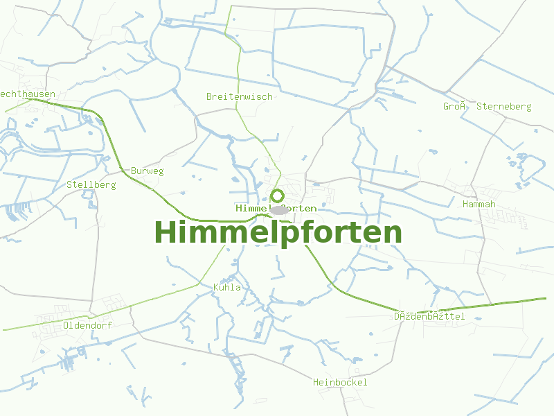 Karte von Himmelpforten
