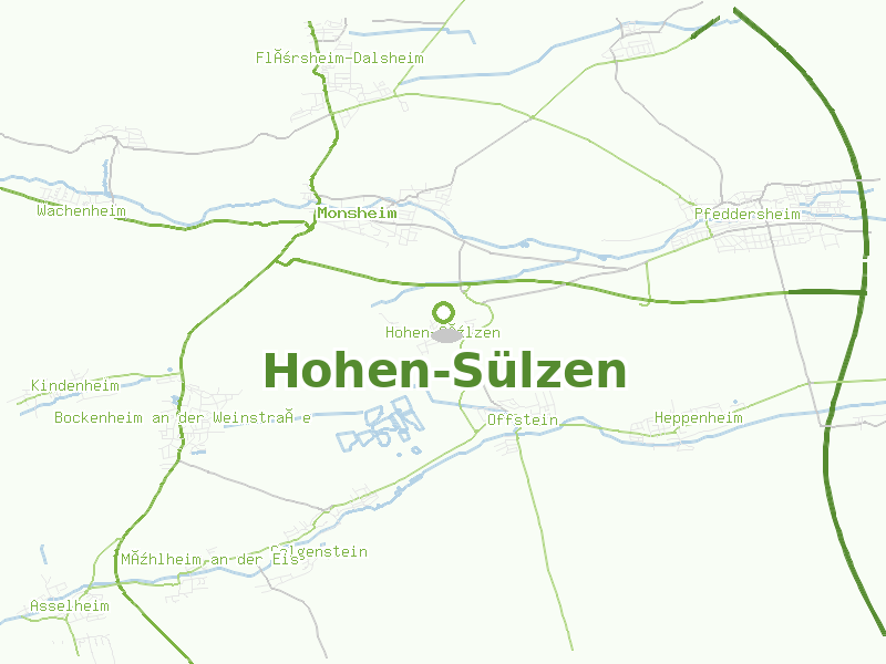 Karte von Hohen-Sülzen