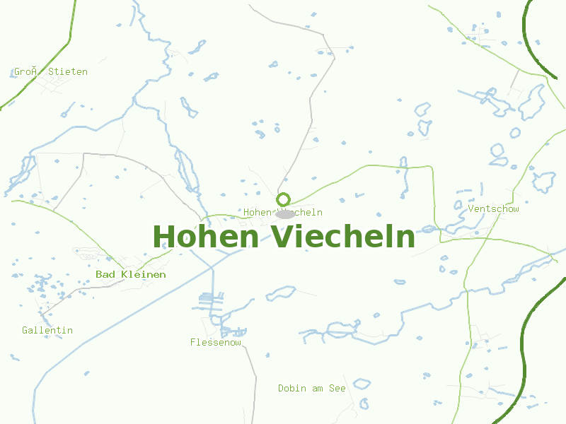 Karte von Hohen Viecheln