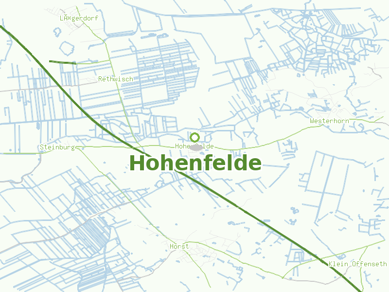Karte von Hohenfelde