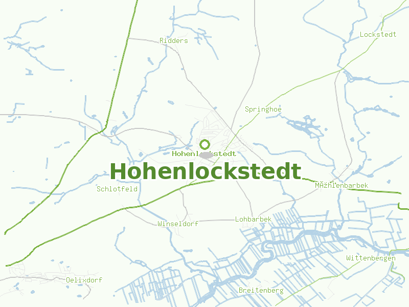 Karte von Hohenlockstedt