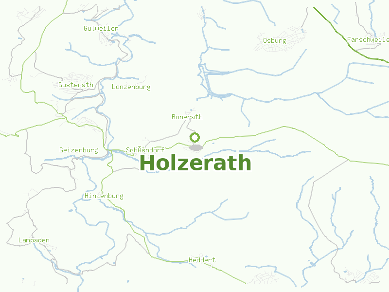 Karte von Holzerath