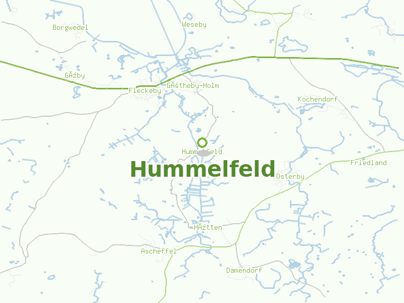 Karte von Hummelfeld