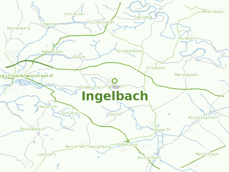 Karte von Ingelbach