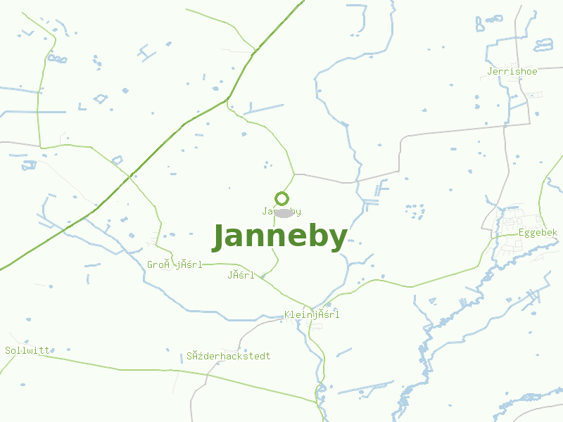 Karte von Janneby