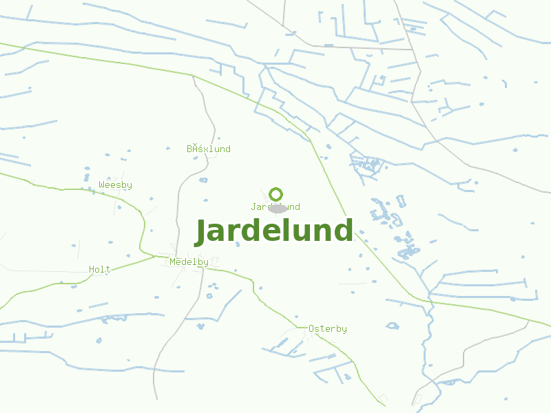 Karte von Jardelund