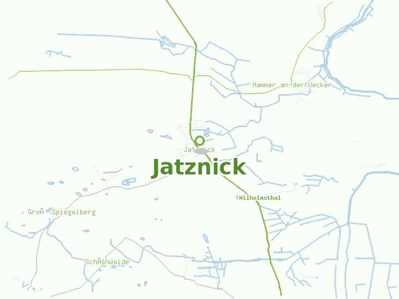 Karte von Jatznick