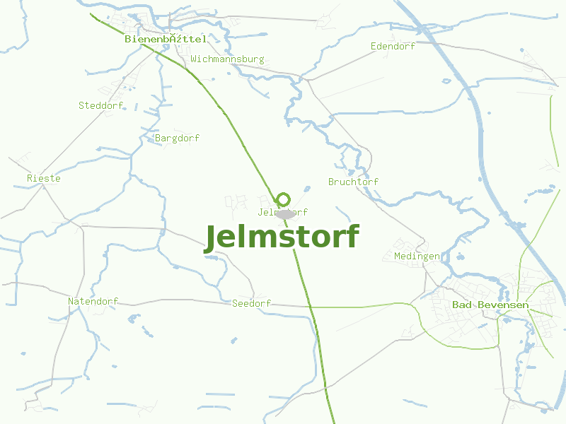Karte von Jelmstorf