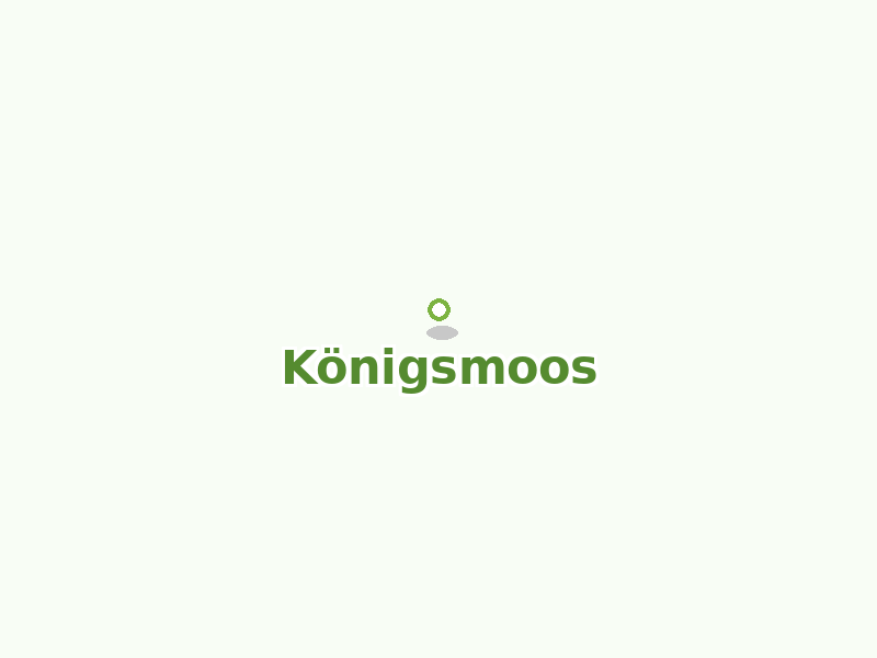 Karte von Königsmoos