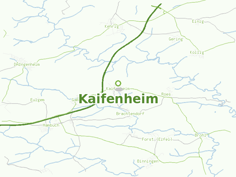 Karte von Kaifenheim