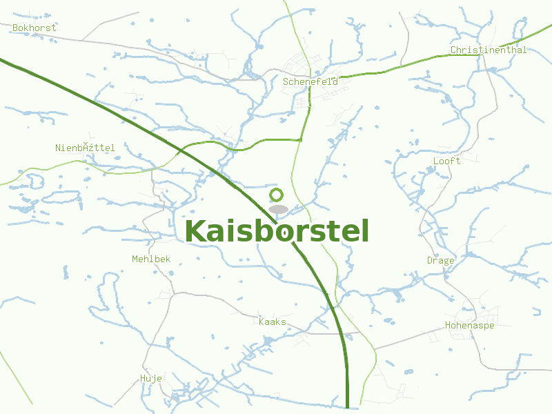 Karte von Kaisborstel