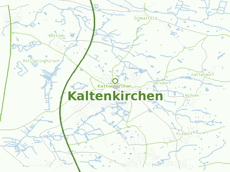 Karte von Kaltenkirchen