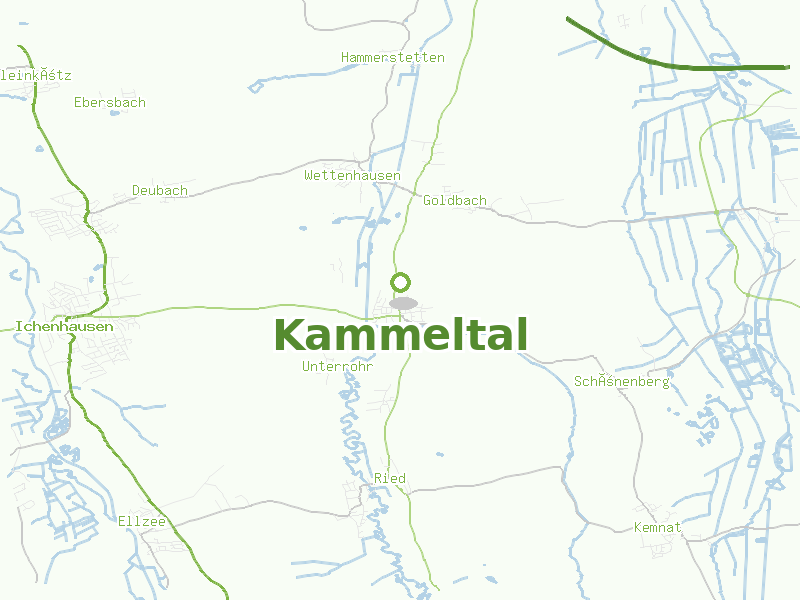 Karte von Kammeltal
