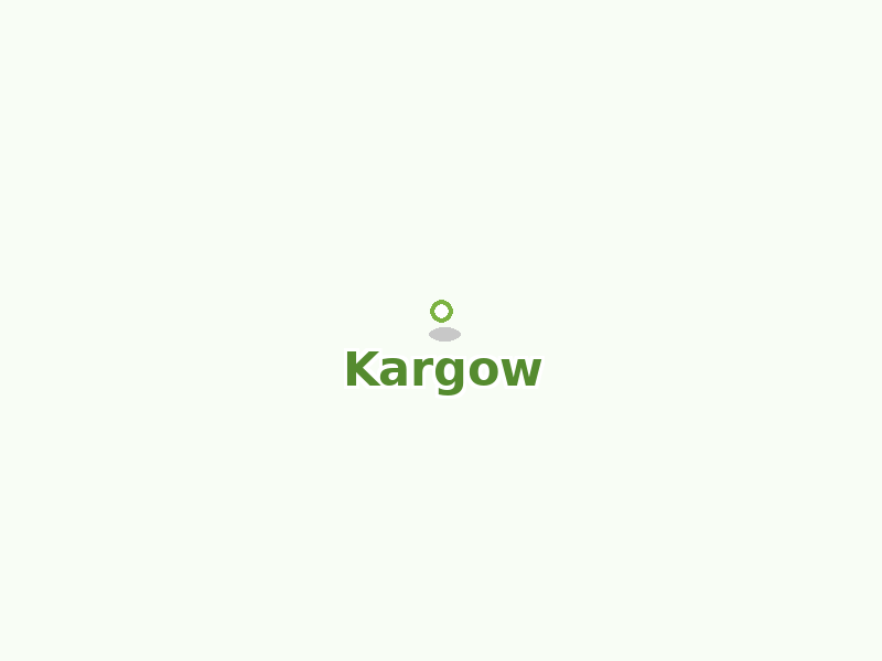 Karte von Kargow