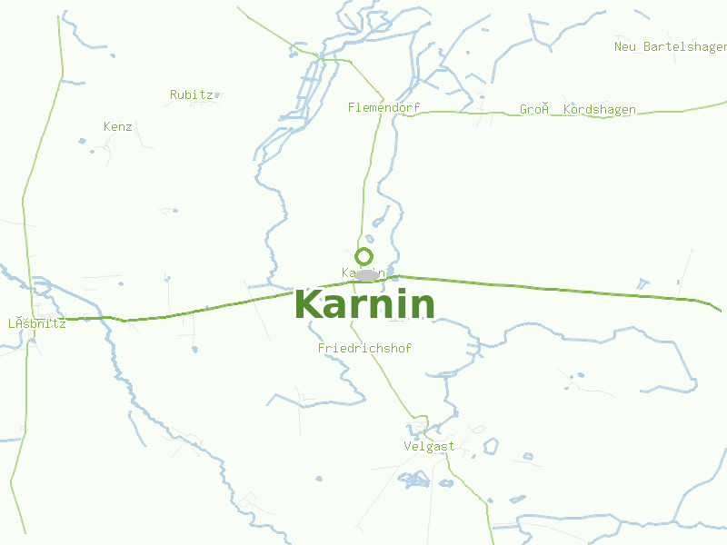 Karte von Karnin