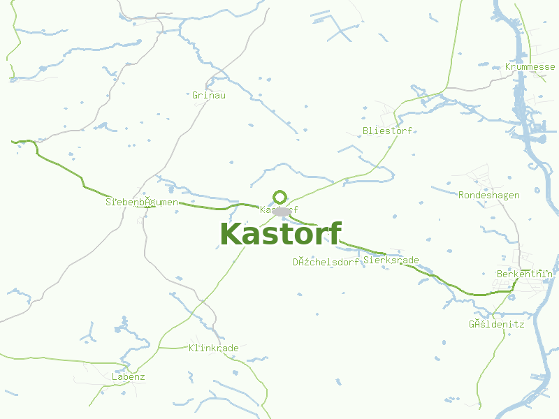 Karte von Kastorf