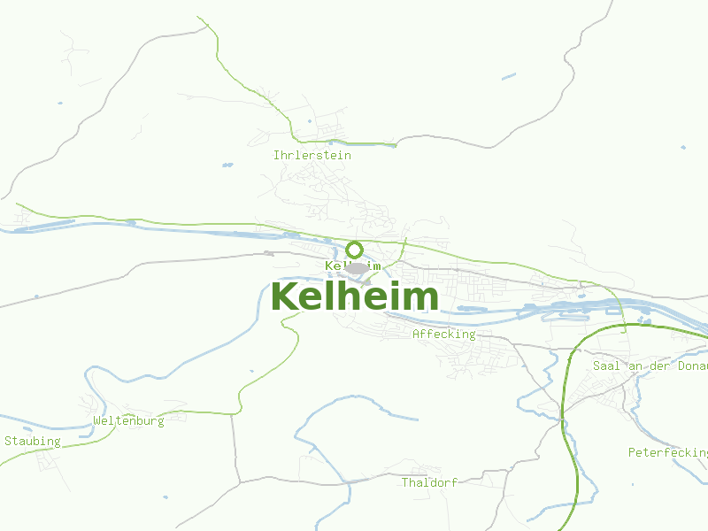 Karte von Kelheim