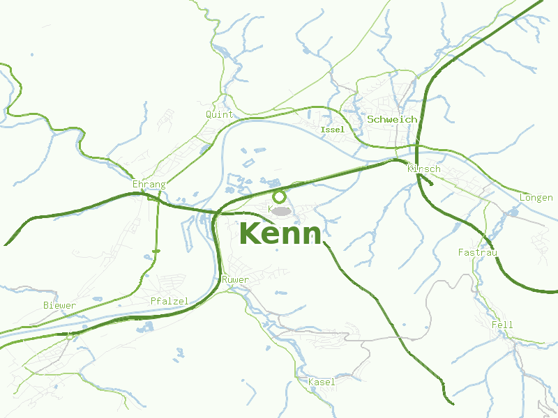Karte von Kenn