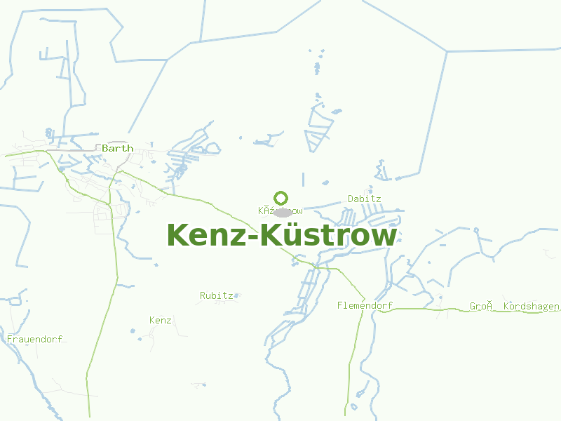 Karte von Kenz-Küstrow
