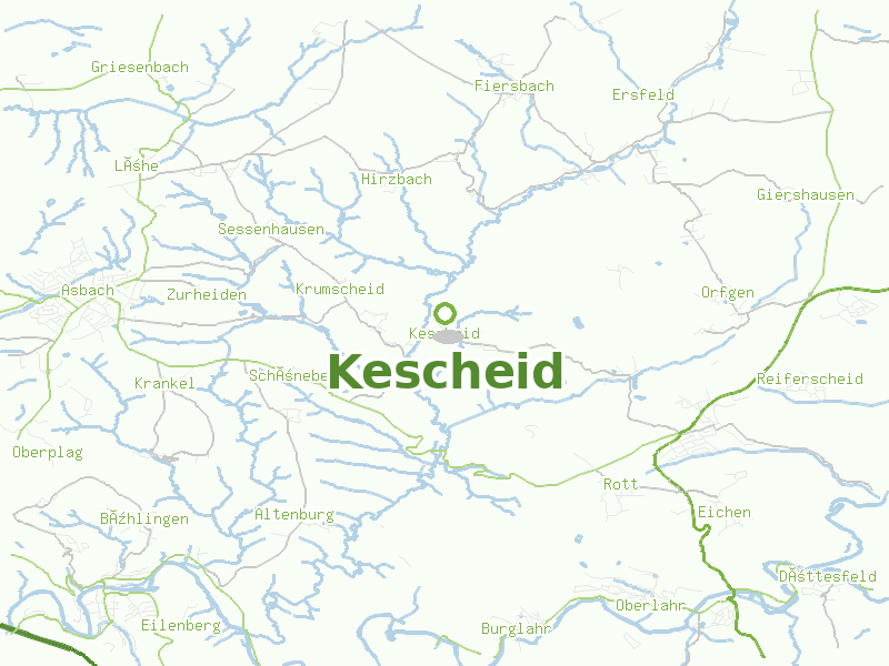 Karte von Kescheid