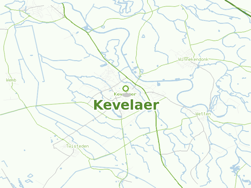 Karte von Kevelaer