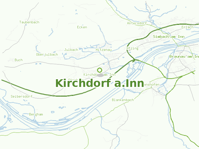 Karte von Kirchdorf a.Inn