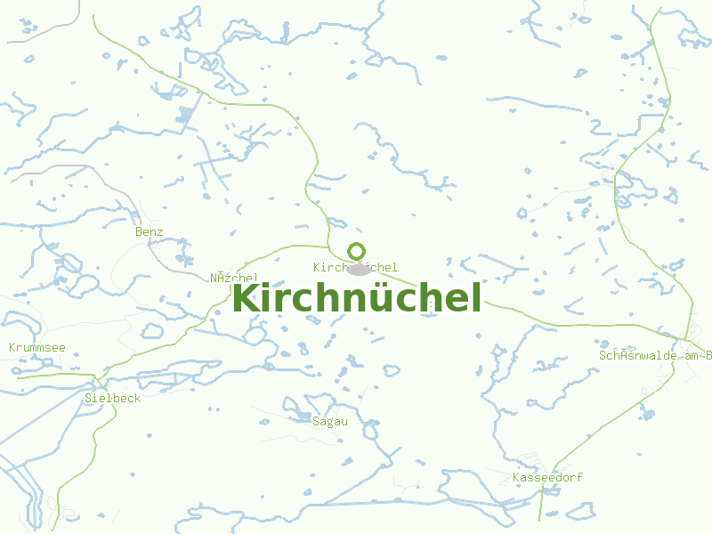Karte von Kirchnüchel
