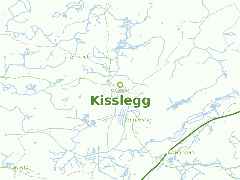 Karte von Kisslegg