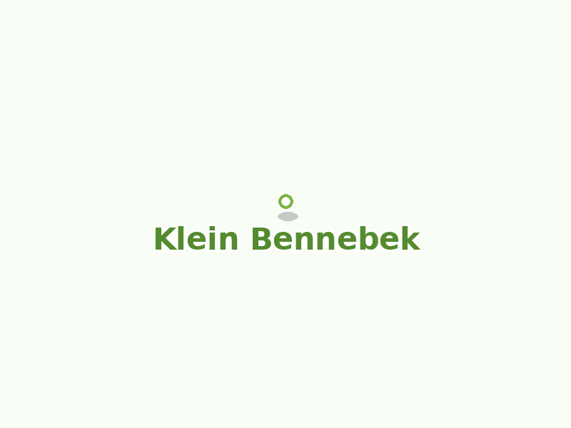 Karte von Klein Bennebek