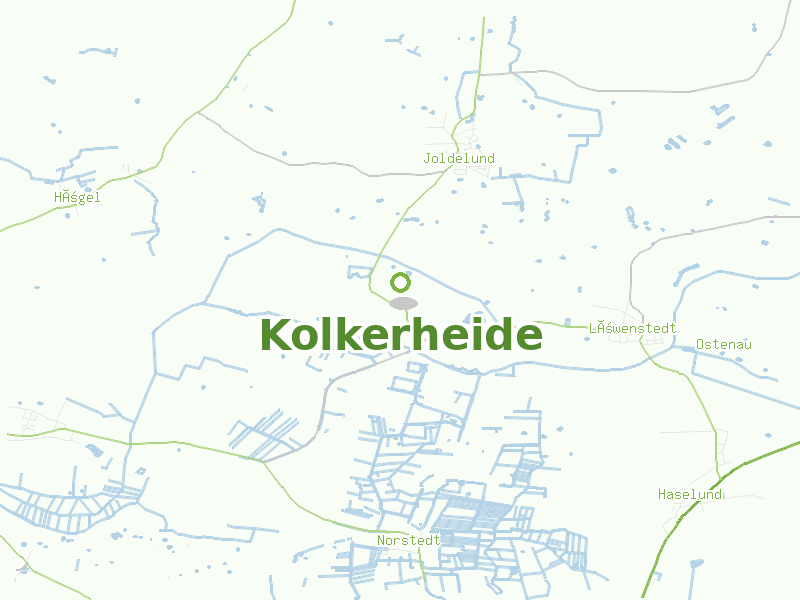 Karte von Kolkerheide