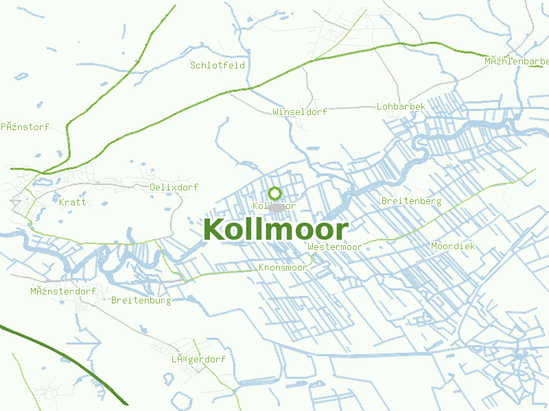 Karte von Kollmoor