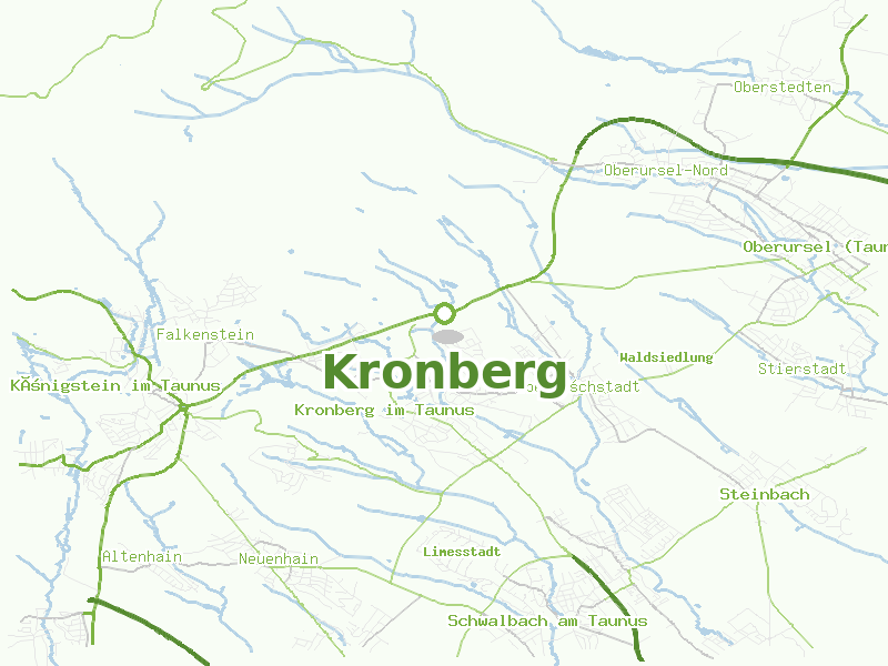 Karte von Kronberg