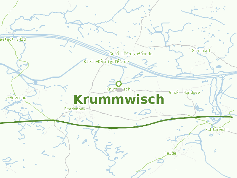 Karte von Krummwisch