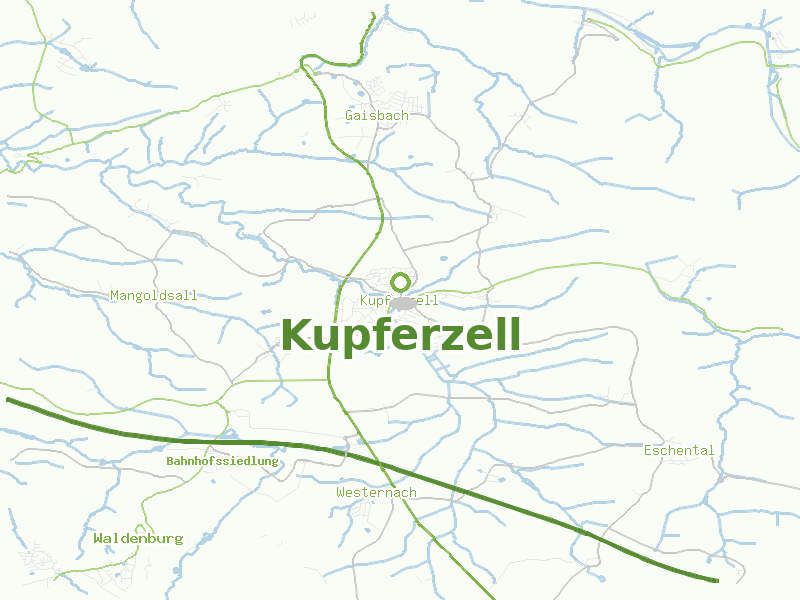 Karte von Kupferzell