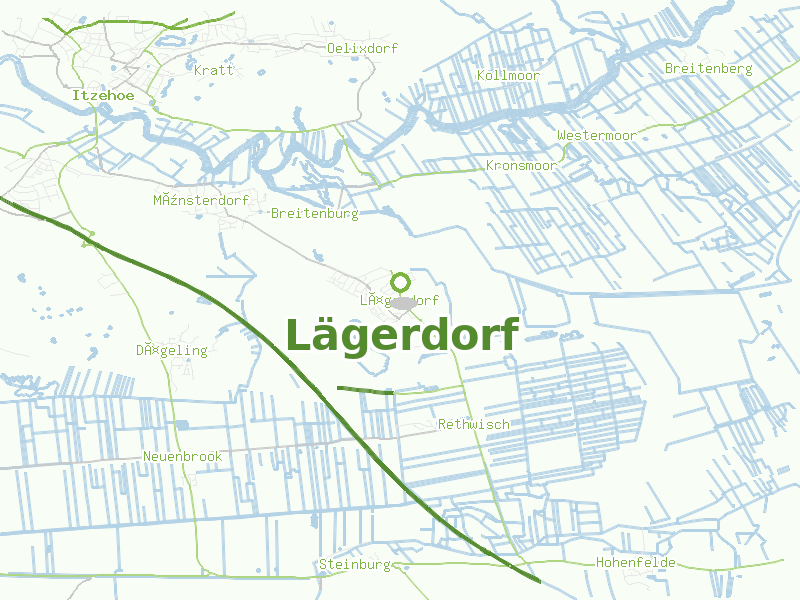 Karte von Lägerdorf