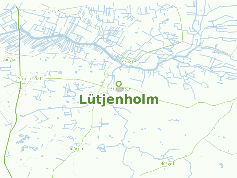 Karte von Lütjenholm