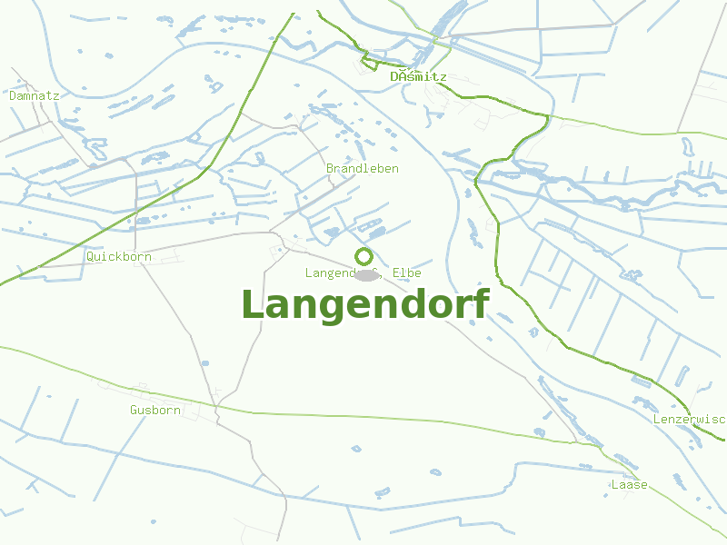 Karte von Langendorf