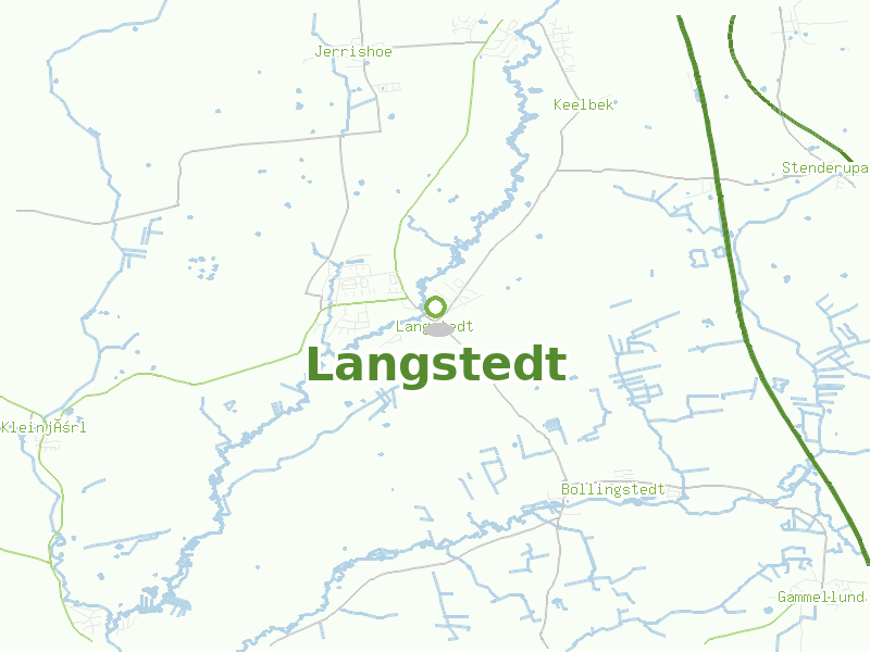Karte von Langstedt
