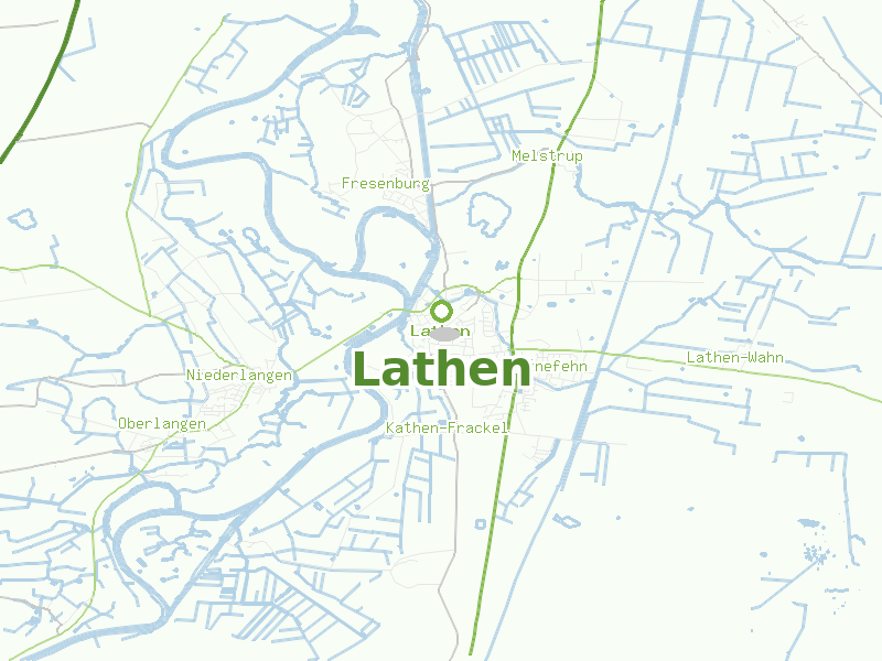 Karte von Lathen