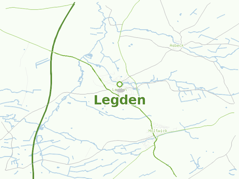 Karte von Legden